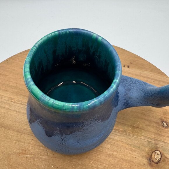 Wylie Dolphin tail mug cup blue green 2014 - Picture 6 of 11